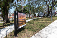  Exposição “Calderari – Amar, Além do Mar” inaugura na Praça Alfredo Andersen com presença de diversos artistas