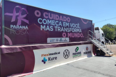 SESA - Em Bela Vista da Caroba, a Carreta Saúde da Mulher realizou mais de 1,7 mil atendimentos