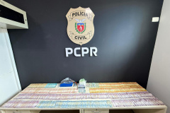 PCPR e PMPR prendem 26 pessoas e apreendem 7 mil reais durante operação em Ortigueira