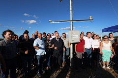 De olho no frio: Simepar inaugura nova estação meteorológica em General Carneiro