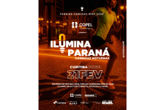 Inscrições para a corrida noturna Ilumina Paraná em Curitiba estão abertas
