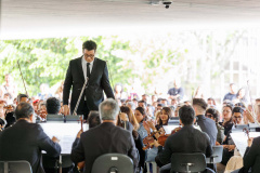 Orquestra Sinfônica do Paraná encerra série “Mostly Mozart” no Museu Oscar Niemeyer no próximo sábado