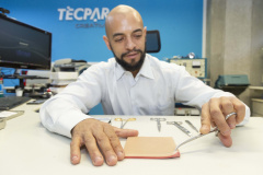 Incubada pelo Tecpar, empresa produz pele artificial de animais para simular cirurgias veterinárias