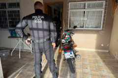 PCPR cumpre 6 mandados contra suspeitos de praticar manobras ilegais com motos