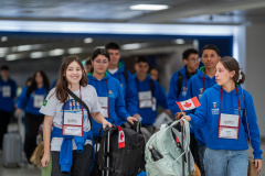 SEED - Primeiro voo para o Canadá do Ganhando o Mundo 2026 leva 20 estudantes paranaenses