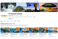 TV Paraná Turismo chega a 100 mil inscritos no YouTube