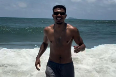 Pagodeiros curtem o dia no Litoral do Paraná antes de show no Verão Maior