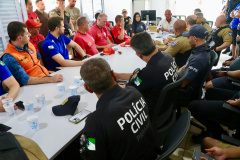 Forças de segurança definem novo esquema de segurança para shows do final de semana no Litoral