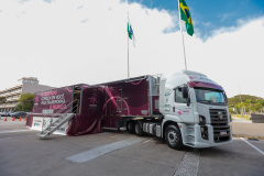 Carreta Saúde da Mulher detectou alterações em exames de 58 mulheres e todas estão em tratamento