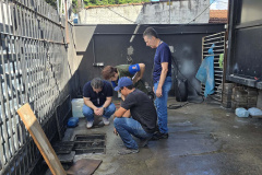 Sanepar fiscaliza destino dos resíduos da lavagem de carros em Maringá - em parceria com IAM e AMR