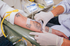 Paraná registra queda nos estoques de sangue O+ e O-