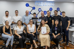 Projetek Unioeste entrega projeto arquitetônico de escola municipal para Cafelândia