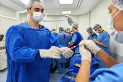 Hospitaldo Trabalhador realiza a primeira aplicação de polilamimina