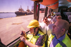 Porto de Paranaguá recebe visita da Câmara Brasil-Alemanha