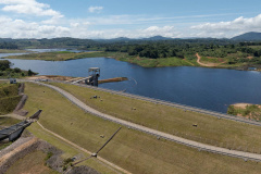 Sanepar usa drone e barco autônomo para garantir eficiência na represa do Miringuava