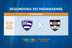 TV Paraná Turismo transmite Nacional x Batel pela reta decisiva da Segundona do Paranaense