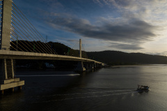Acesso para ciclistas e pedestres na Ponte de Guaratuba será liberado às 3h de sábado