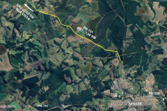  PR-151 em Sengés.