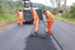 Conservação da PR-446 entre União da Vitória e Porto Vitória