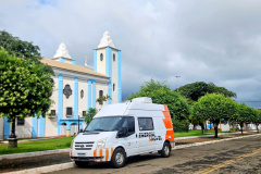unidade móvel da Copel em Mandaguaçu