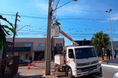 Copel remove mais de 300 kg de cabos de telecom em situação irregular em Cornélio Procópio