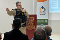 Forças de segurança promovem encontro comunitário para fortalecer ações integradas em Maringá