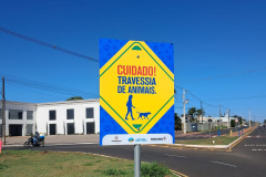 CastraPet consolida legado ambiental com a instalação de 3,4 mil placas informativas