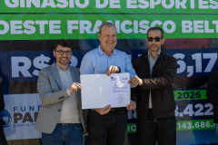 Unioeste inaugura novo ginásio de esportes em Francisco Beltrão