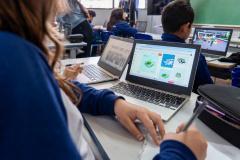 Colégio tempo integral IDEB