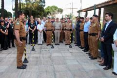 Curitiba, 02 de abril de 2019. Inauguração da Nova Sede da 1ª Cia do 13º BPM  -  Curitiba, 02/04/2019  -  Foto: Soldado Amanda Morais