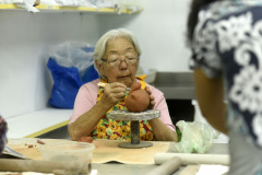 Essa é a última semana de inscrições para quem quiser participar dos cursos de arte do 2º semestre da Academia Andersen, espaço de oficinas do Museu Casa Alfredo Andersen (MCAA). As matrículas podem ser feitas até esta sexta-feira (2). As aulas iniciam na segunda-feira (5).Foto: Kraw Penas/SEEC