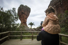A Secretaria de Estado do Desenvolvimento Sustentável e do Turismo publicou nesta quinta-feira (5) o edital do processo de concessão do Parque Estadual de Vila Velha. O edital é dirigido a empresas interessadas em investir na melhoria da estrutura do parque e do seu entorno, potencializando os atrativos turísticos do local.Foto: Pedro Ribas/Arquivo - AEN