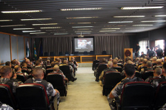 Curitiba, 05 de novembro de 2019. Aula Inaugural do Curso de Rondas Ostencivas de Natureza Especial. 