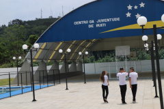 Inauguração do Centro da Juventude Nagib Harmuch, em Irati. Foto:Divulgação/SEJUF