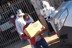 Comunidades recebem máscaras da Celepar para atuação voluntária
. Foto: Celepar