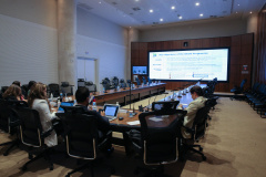 2ª Missão da Organização para a Cooperação e Desenvolvimento Econômico (OCDE), referente ao Programa: A Territorial Approach to the SDGs - a Role of Cities and Regions to Leave no One Behind. Curitiba - 02/12/2020. Foto: Geraldo Bubniak/AEN