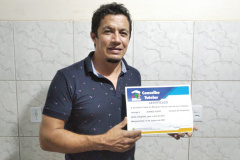 No dia 11 de janeiro, o estudante de Administração da Universidade Estadual do Centro-Oeste (Unicentro), Joares Alves, assumiu a presidência do Conselho Tutelar de Mangueirinha, no Sudoeste paranaense. Natural da Tribo Kaingang, ele é o primeiro indígena eleito conselheiro tutelar no Paraná. Foto:SETI