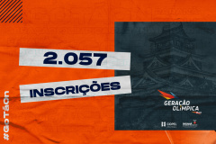 Programa Geração Olímpica recebe 2.057 inscritos em sua décima edição  -  Foto/Arte: Paraná Esporte