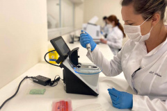 As áreas da Ciência e Tecnologia receberam destaque entre as ações do Governo, no primeiro semestre de 2021. O Fundo Paraná contribuiu para isso, pois é destinado exclusivamente para proporcionar competitividade científica e tecnológica ao Estado, em âmbito nacional e internacional.  -  curitiba, 09/08/2021  -  Foto: SETI