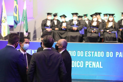 Mais de mil presos do Paraná recebem certificados de cursos profissionalizantes  -  Curitiba, 22/08/2021  -  Foto: SESP-PARANÁ