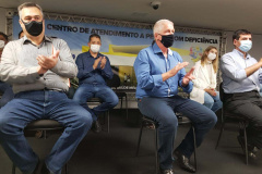 O secretário de Estado da Saúde, Beto Preto, participou do lançamento do Centro Especializado de Reabilitação (CER) III nesta sexta-feira (27), representando o governador Carlos Massa Ratinho Junior, em Londrina. O investimento de mais de R$ 5 milhões foi assegurado pelo Ministério da Saúde. Foto:SESA