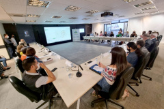 O secretário de Justiça, Família e Trabalho, Ney Leprevost, reforçou o compromisso do Governo Ratinho Junior na defesa e garantia de direitos das crianças e adolescentes durante o lançamento da 3ª edição do Curso Fortis Paraná e do novo Mapa de Georreferenciamento da Força-Tarefa Infância Segura. - Curitiba, 21/09/2021 - Foto: SEJUF