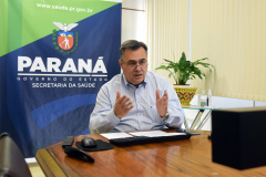 Secretário participa de evento do Mais Médicos Paraná e debate saúde do Idoso na Atenção Básica 
Foto: Américo Antonio/SESA