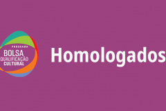 O Núcleo de Ponta Grossa (UEPG) divulga a lista de homologados no programa Bolsa Qualificação Cultural. A relação inclui o nome de postulantes deferidos que tiveram seus CPFs submetidos e aprovados no sistema DATAPREV do Governo Federal.  - Curitiba, 19/10/2021 - Foto/Arte: SECC

