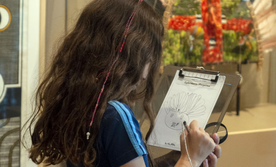 Museu Paranaense retoma visitas mediadas para grupos escolares Foto: MUPA