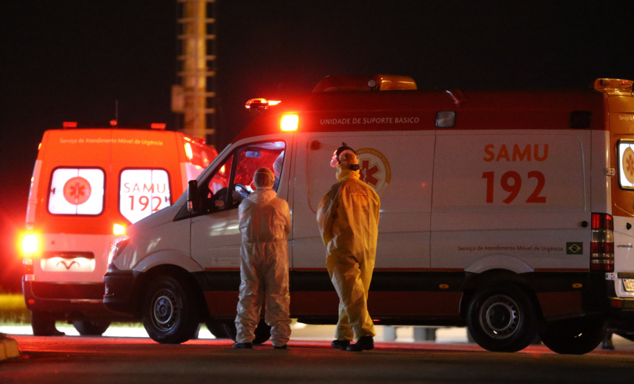 O governador Carlos Massa Ratinho Junior e secretários de Estado apresentam nesta sexta-feira (26), em conjunto com a Polícia Rodoviária Federal, detalhes do plano de operação para o fim da concessão das rodovias paranaenses, que ocorre neste final de semana. - 26/11/2021