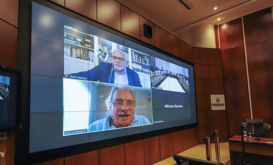 Estado do Paraná discute parceria com Instituto Carlos Chagas - Fiocruz para Dexenvolvimento Sustentavel. Foto: Geraldo Bubniak/AEN