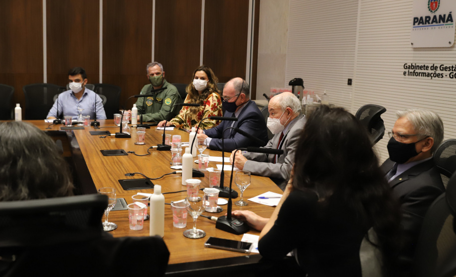 Estado do Paraná discute parceria com Instituto Carlos Chagas - Fiocruz para Dexenvolvimento Sustentavel. Foto: Geraldo Bubniak/AEN