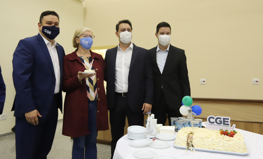 O governador Carlos Massa Ratinho Junior participa nesta quarta-feira (10), da  comemoração de oito anos da criação desse órgão central de controle e combate à corrupção - CGE.    - 10/11/2021 - Foto: Jonathan Campos