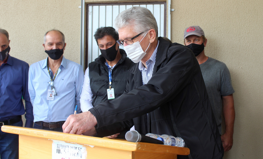 Governo apoia fortalecimento da agroindústria na região Sul do PR - Curitiba, 12/11/2021 - Foto: Gisele Barão